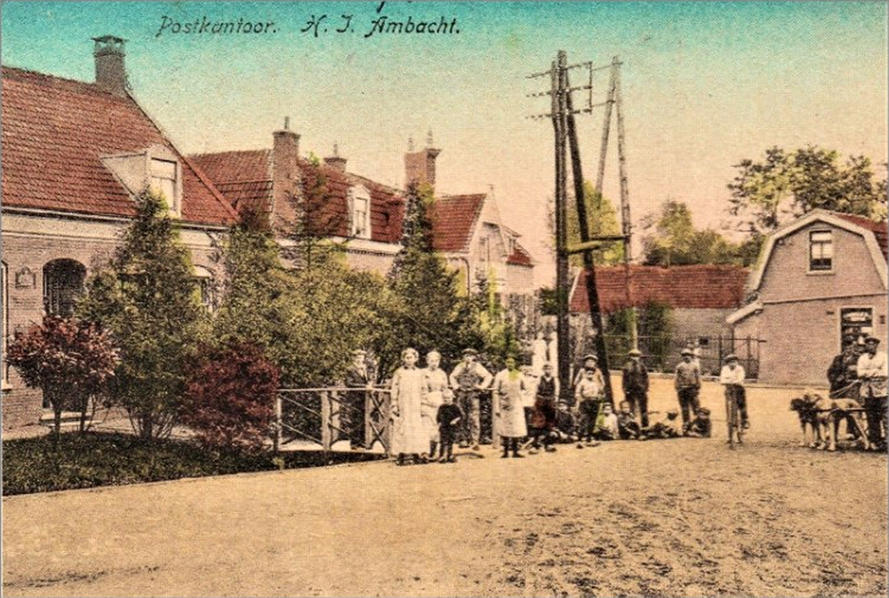Postkantoor - oud beeld