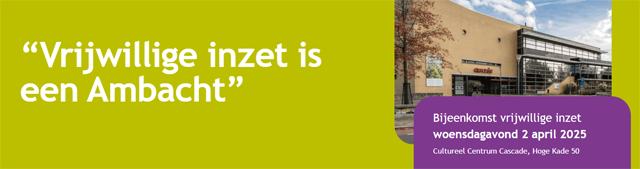 Bijeenkomst over vrijwillige inzet