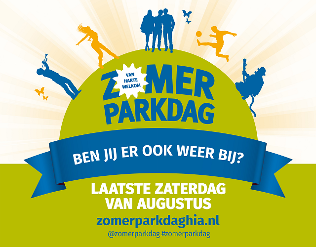 Zomerparkdag laatste zaterdag van augustus