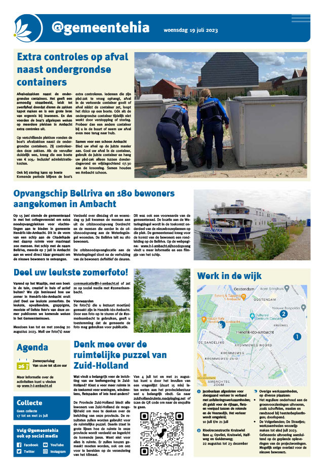 gemeente hia 19 juli website