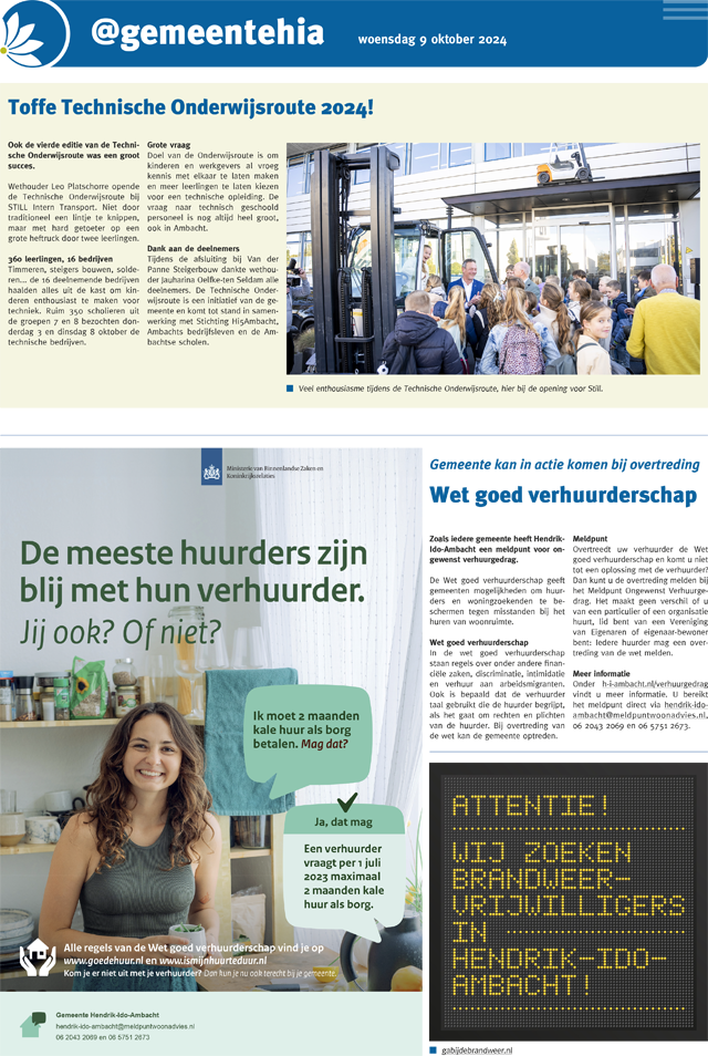 @gemeentehia 9 oktober 2024