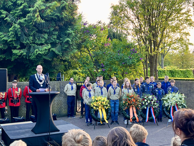 Toespraak burgemeester Van der Giessen 4 mei 2025