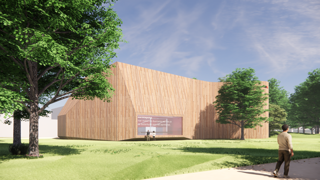 Impressie Lucht-Water-Warmte-Pomp in Burgemeester Baxpark