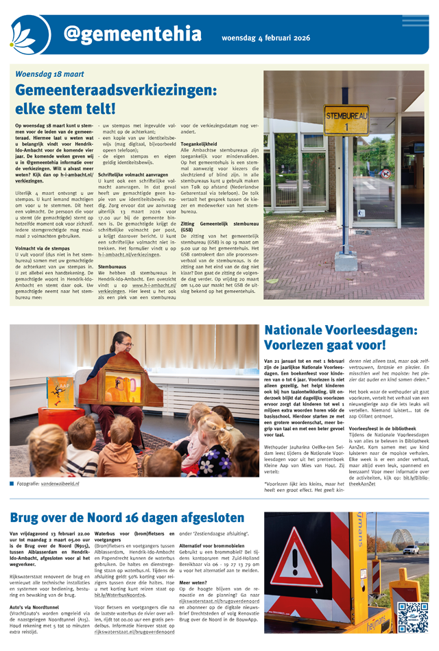 @gemeentehia 4 februari 2026