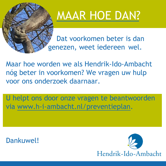 onderzoek tbv preventieplan 