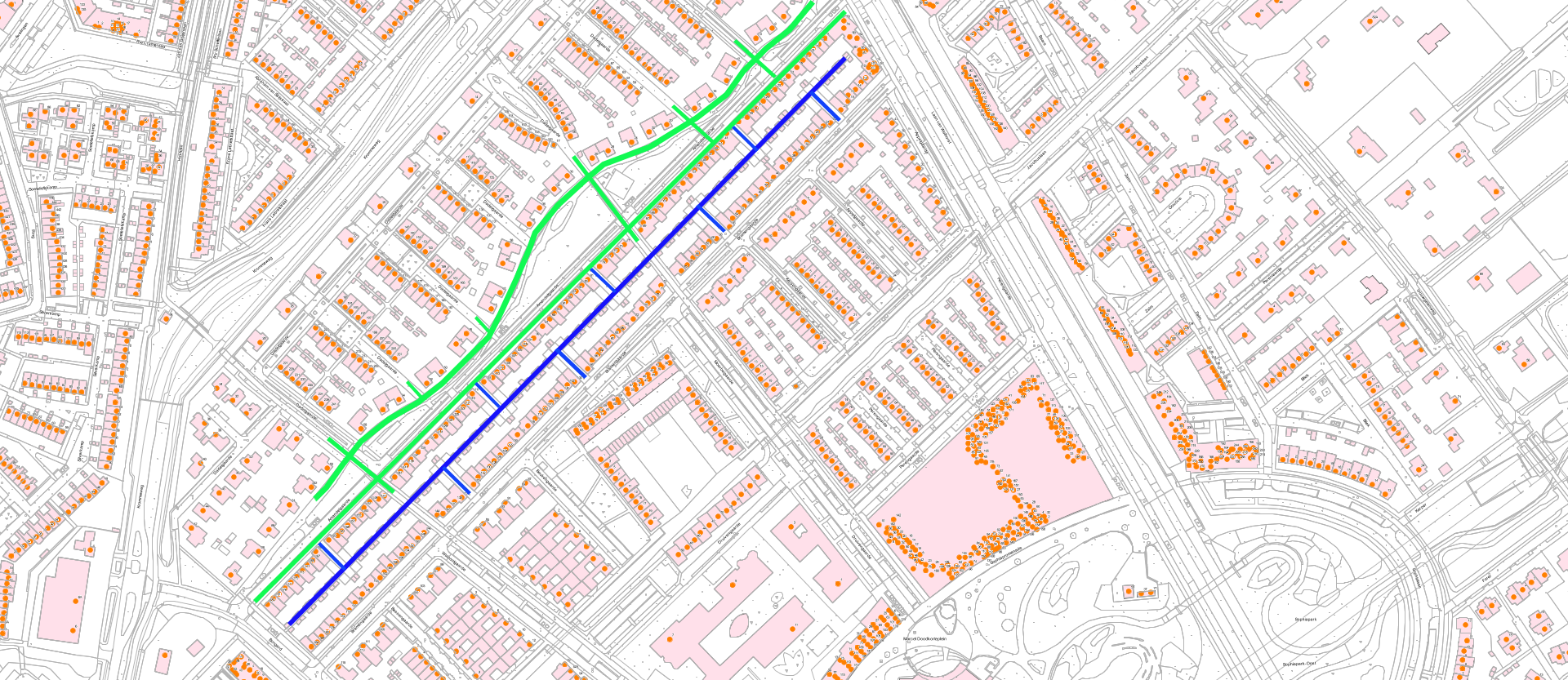 Projectkaart Amandel- en Bramengaarde