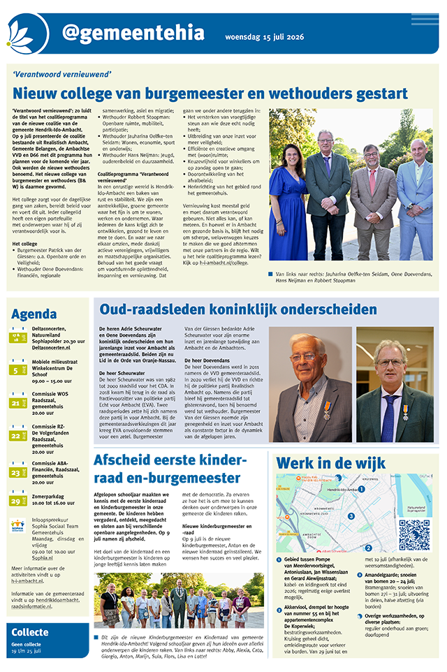 @gemeentehia 15 juli 2026