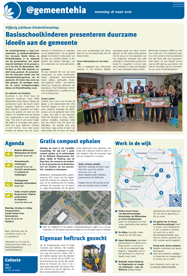 @gemeentehia 18 maart 2026