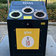 glas container ondergronds