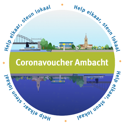 CoronaVoucher witte achtergrond