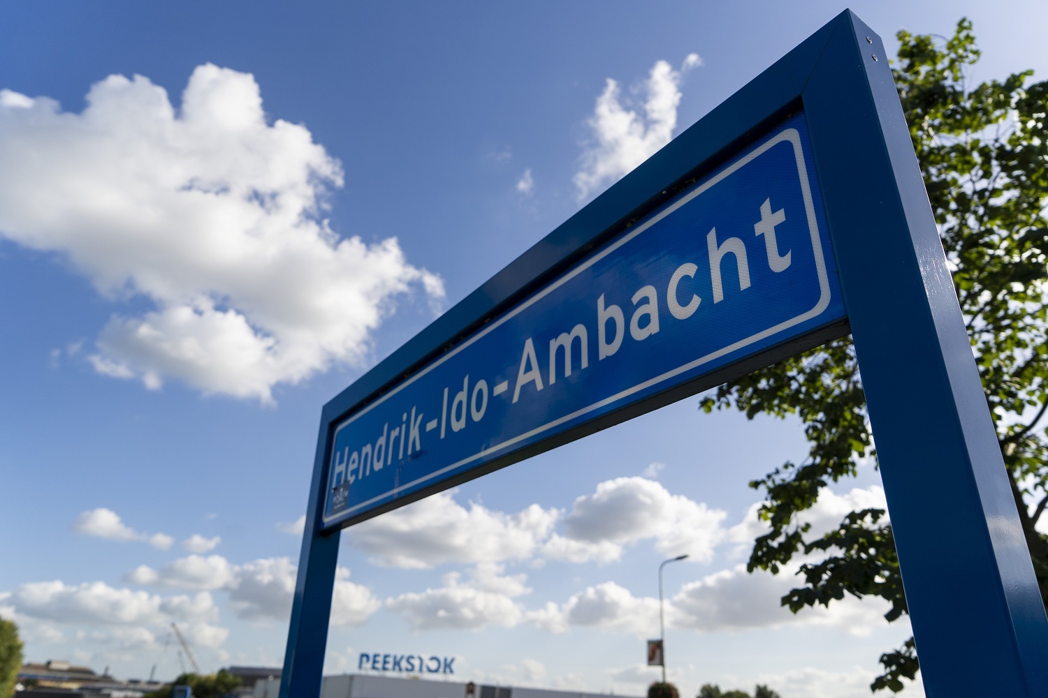Hendrik Ido Ambacht gemeentebord
